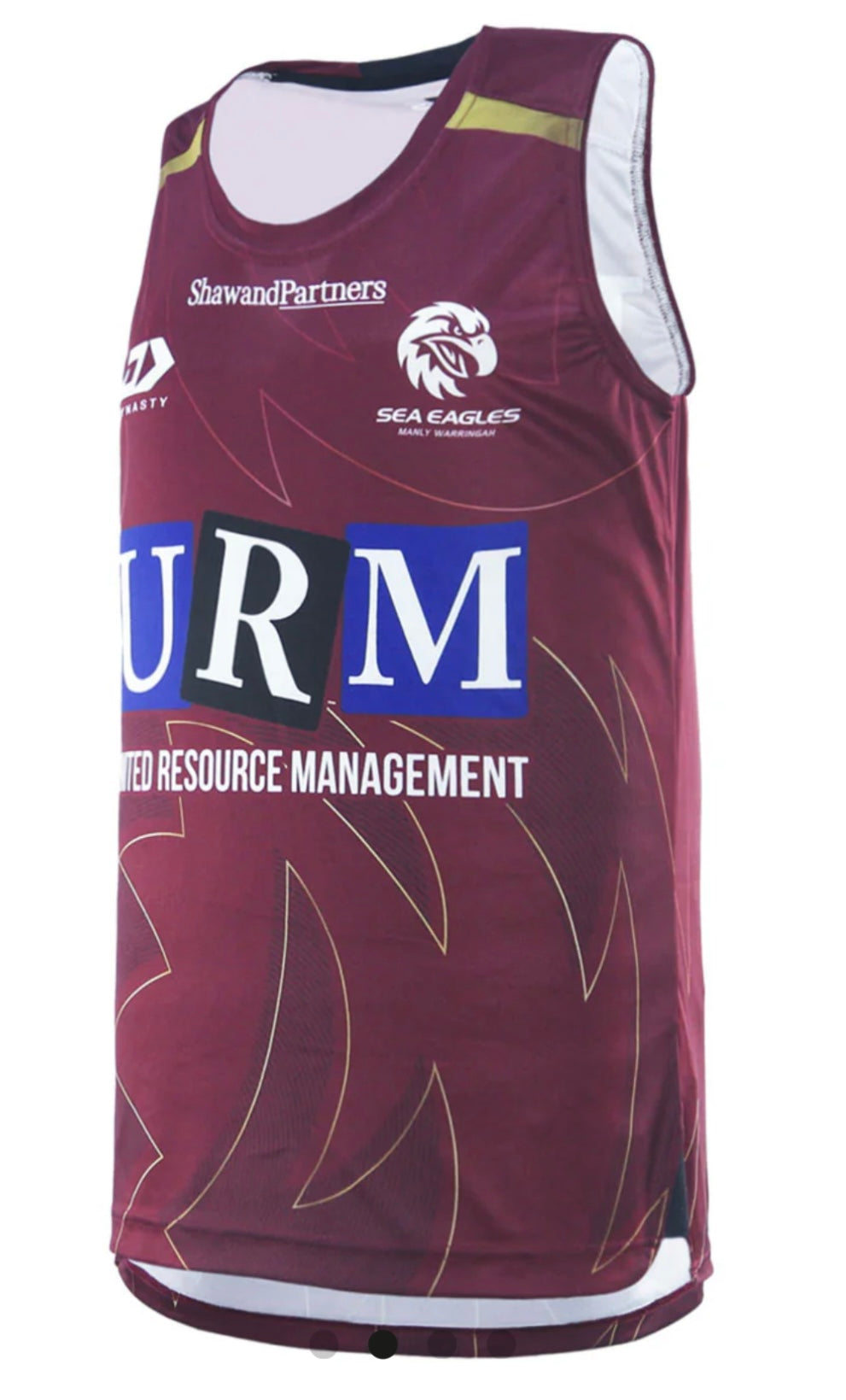 Manly Sea Eagles training/gym vest (season 2025)