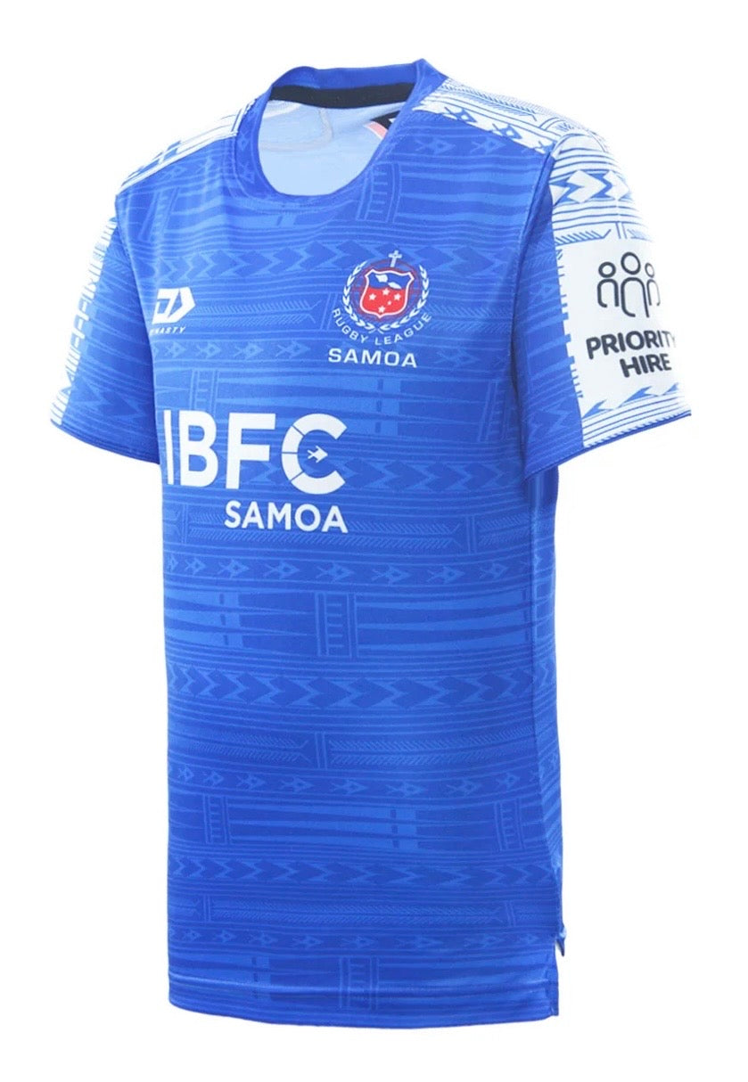 TOA SAMOA ADULTS TRAINING T-SHIRT- BLUE season 2026 Adults