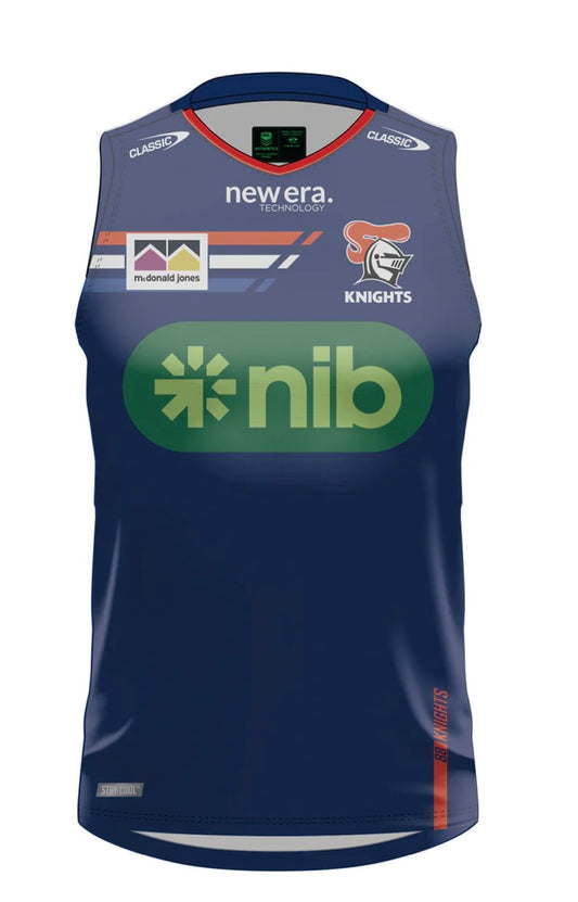 Newcastle Knights training/gym vest (season 2024)