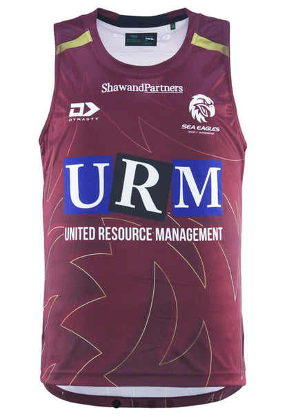 Manly Sea Eagles training/gym vest (season 2025)
