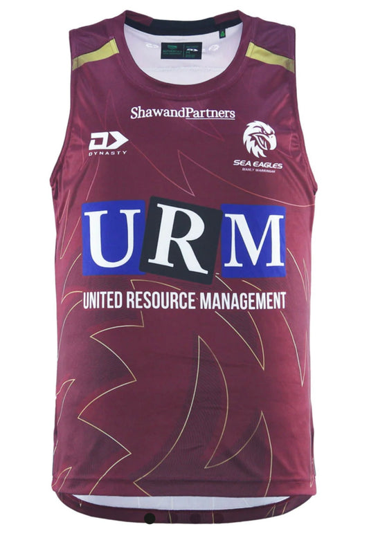 Manly Sea Eagles training/gym vest (season 2025)