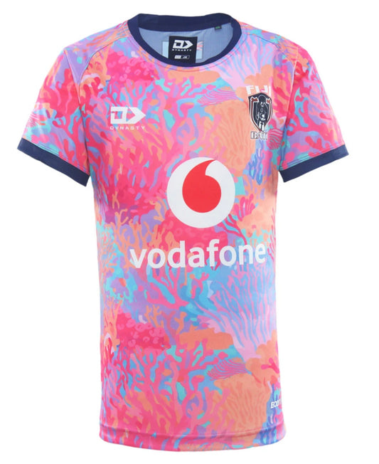 2025 FIJI BATI MENS WARM UP TEE - CORAL
