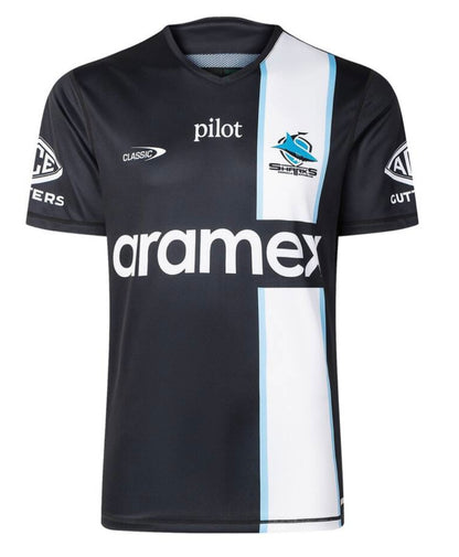 Cronulla Sharks training T-shirt (season 2026) black