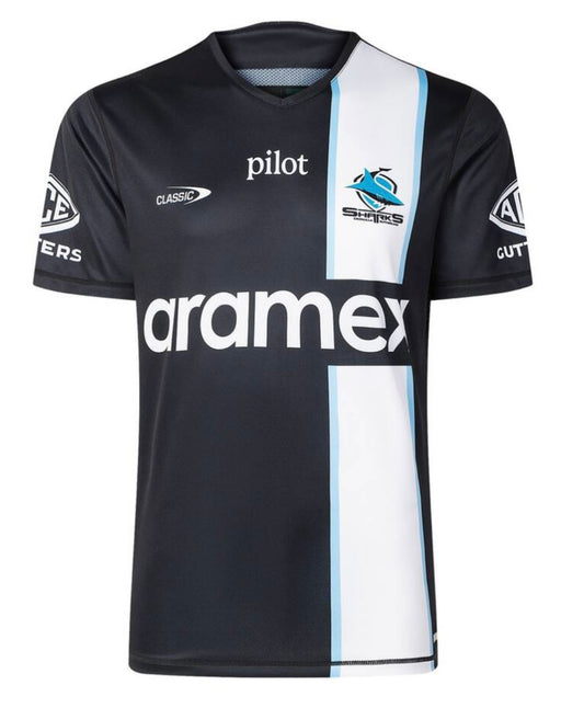 Cronulla Sharks training T-shirt (season 2026) black