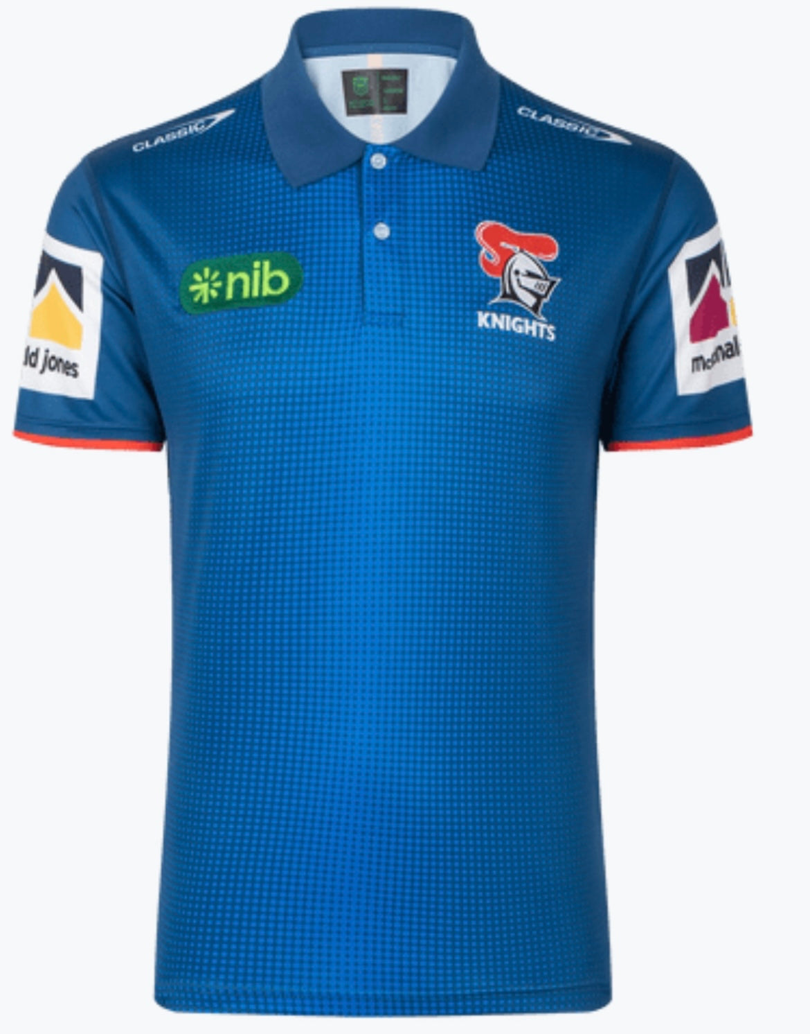 NEWCASTLE KNIGHTS MEDIA POLO SHIRT