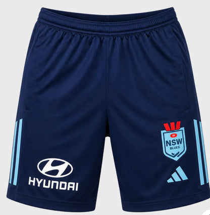 Nsw blues rugby league training/gym shorts