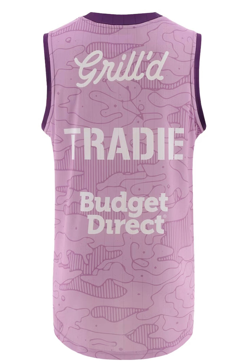 Melbourne Storm training/gym vest lilac (season 2026) Adults