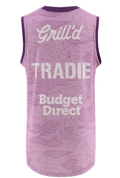 Melbourne Storm training/gym vest lilac (season 2026) Adults