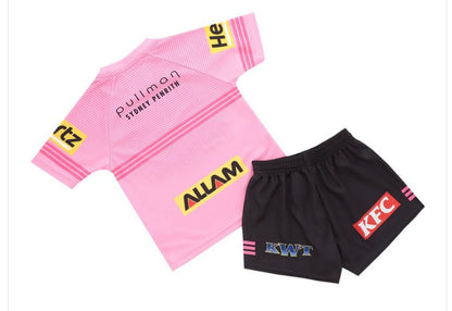 2026 PANTHERS TODDLER AWAY KIT (Jersey and shorts)