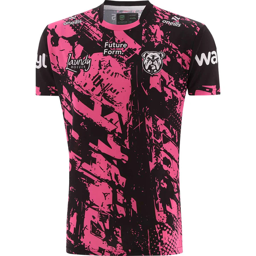 Canterbury Bulldogs warm up T-shirt (season 2026) adults