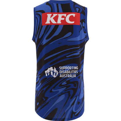 Canterbury Bulldogs training/gym vest (season 2026) adults